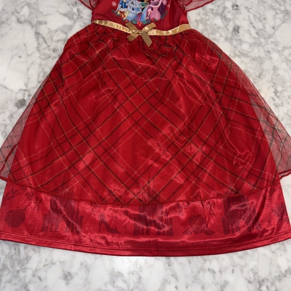 NWOT Disney Red Princess Nightgown dress  2T - Picture 3 of 5